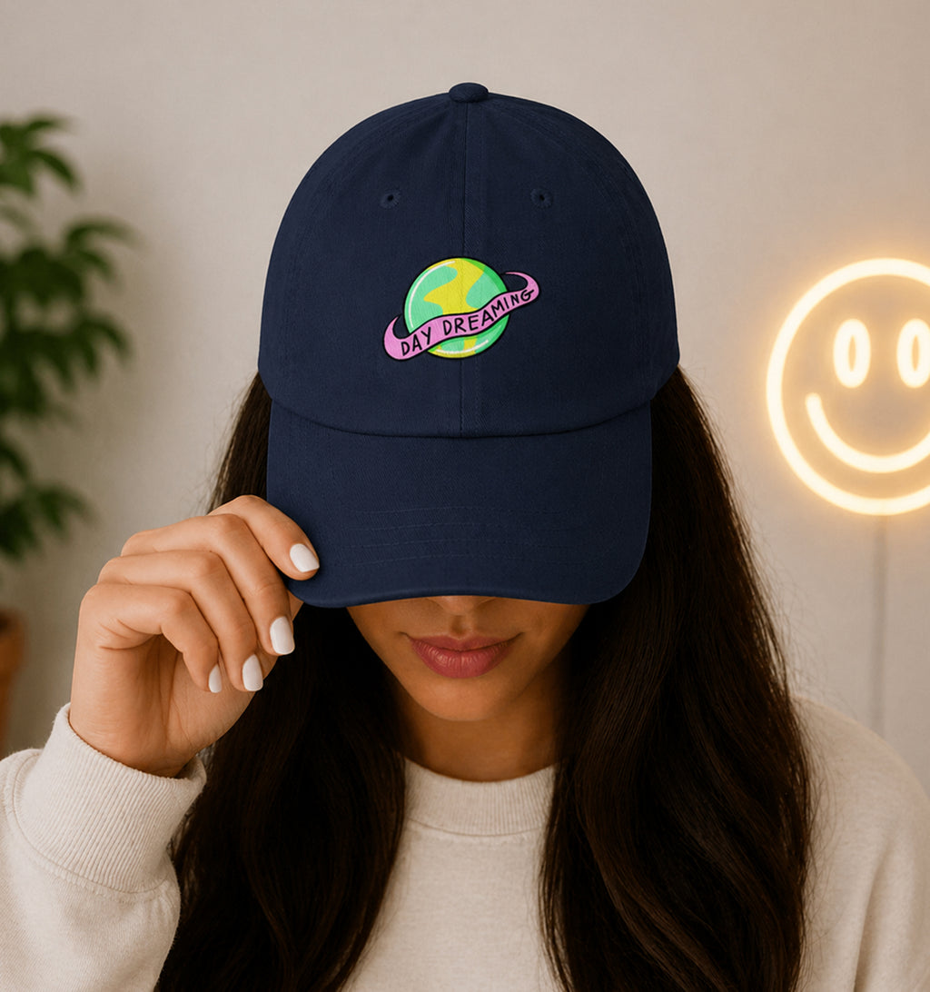 Dreaming Vibes Hat in Navy