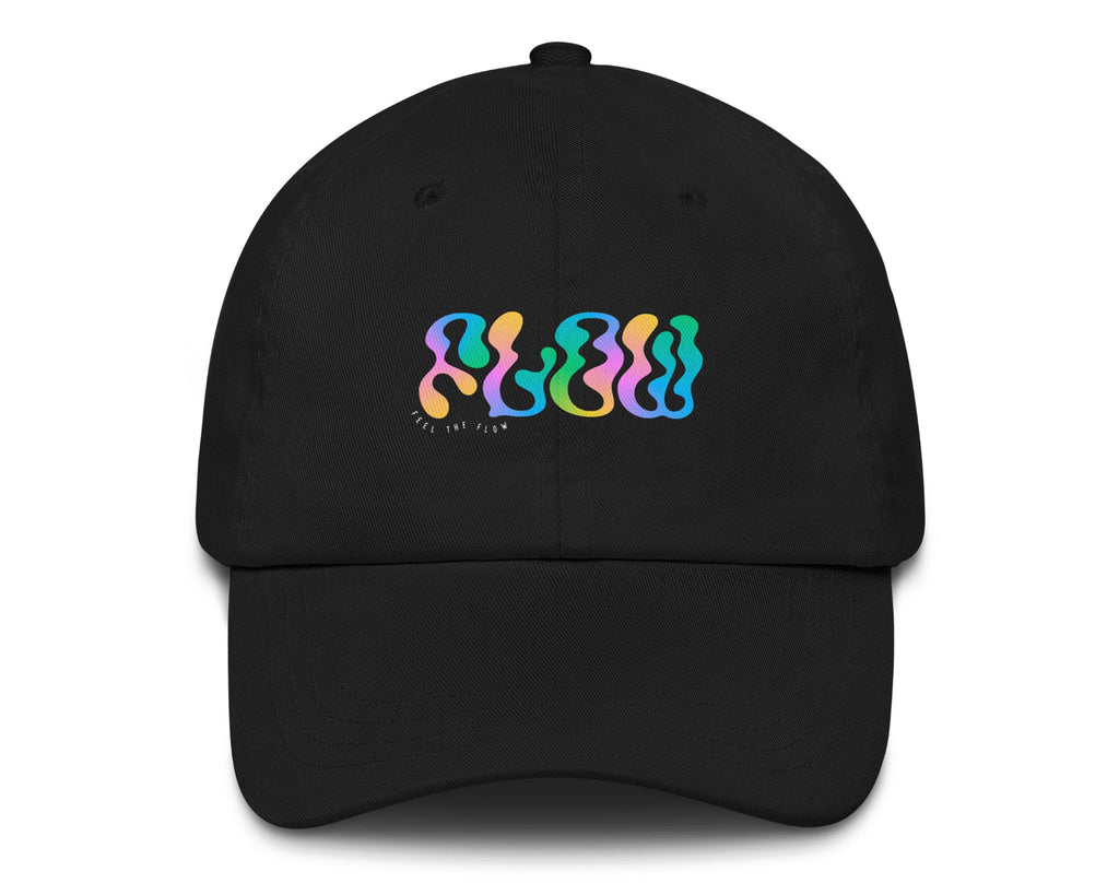 Feel The Flow Hat in black