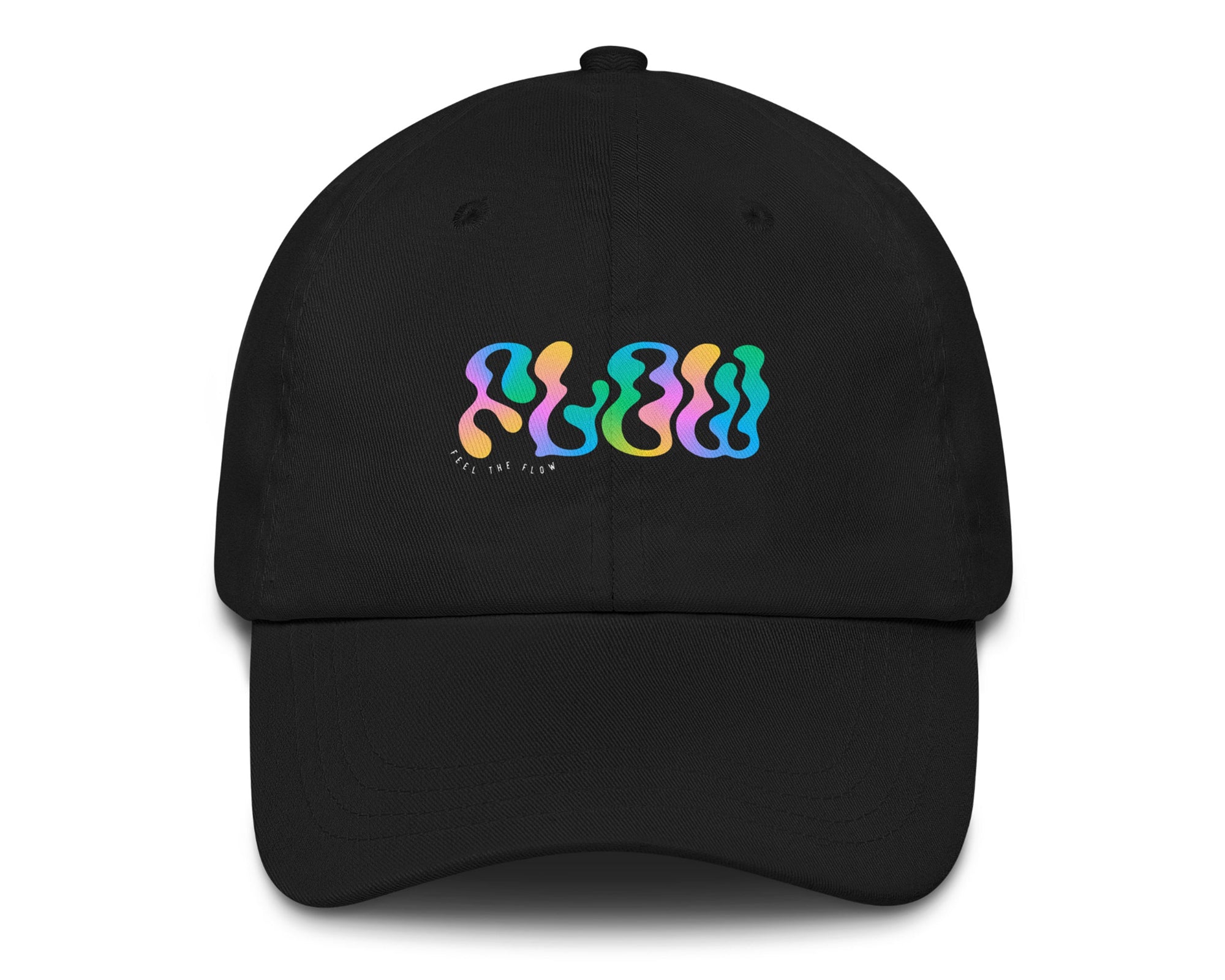 Feel The Flow Hat in black