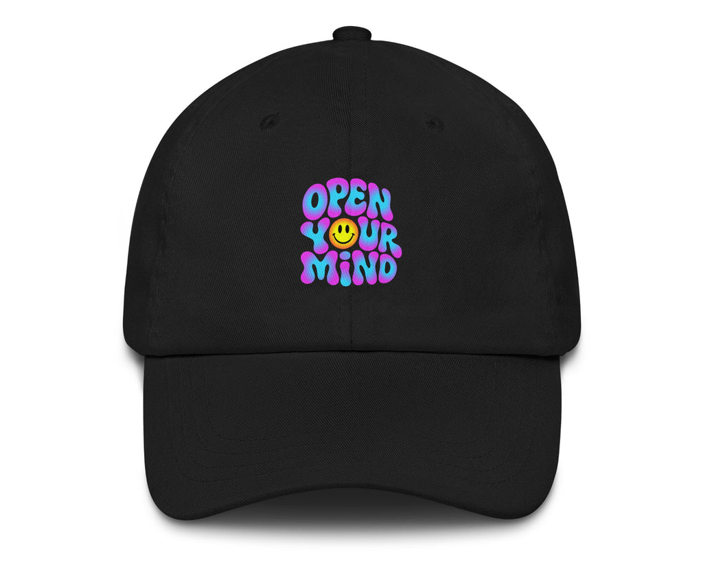 Open Your Mind Neon festival hat in black