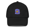 Open Your Mind Neon festival hat in black
