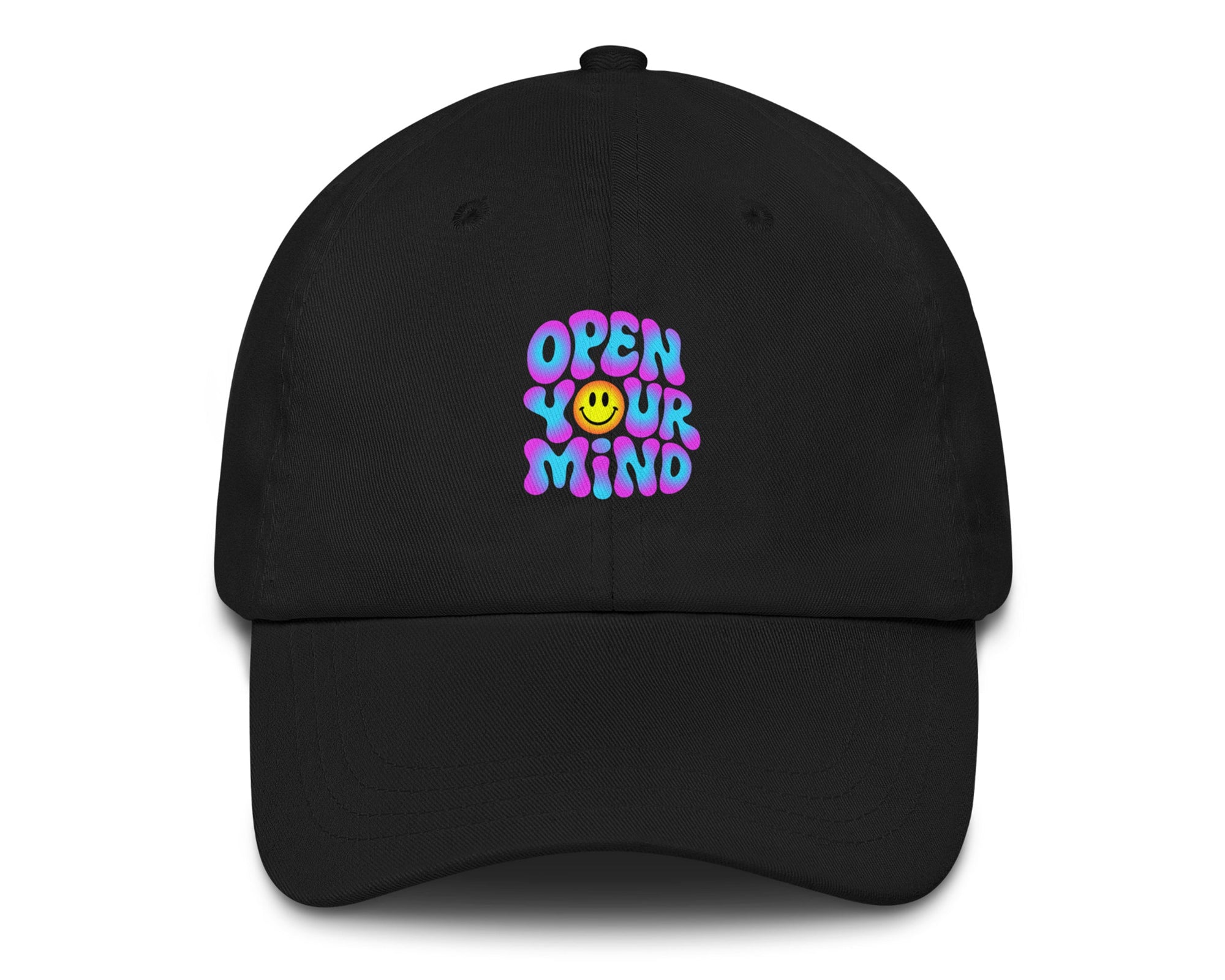 Open Your Mind Neon festival hat in black