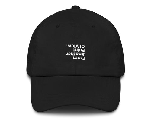 Another Point Of View Hat in black