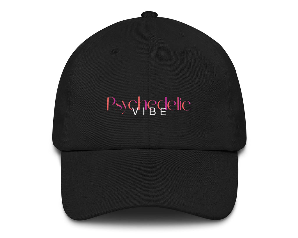 Psychedelic Vibe Hat in black