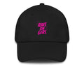 Rave On Girl festival hat in black