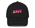 Rave Neon Energy Hat in Black