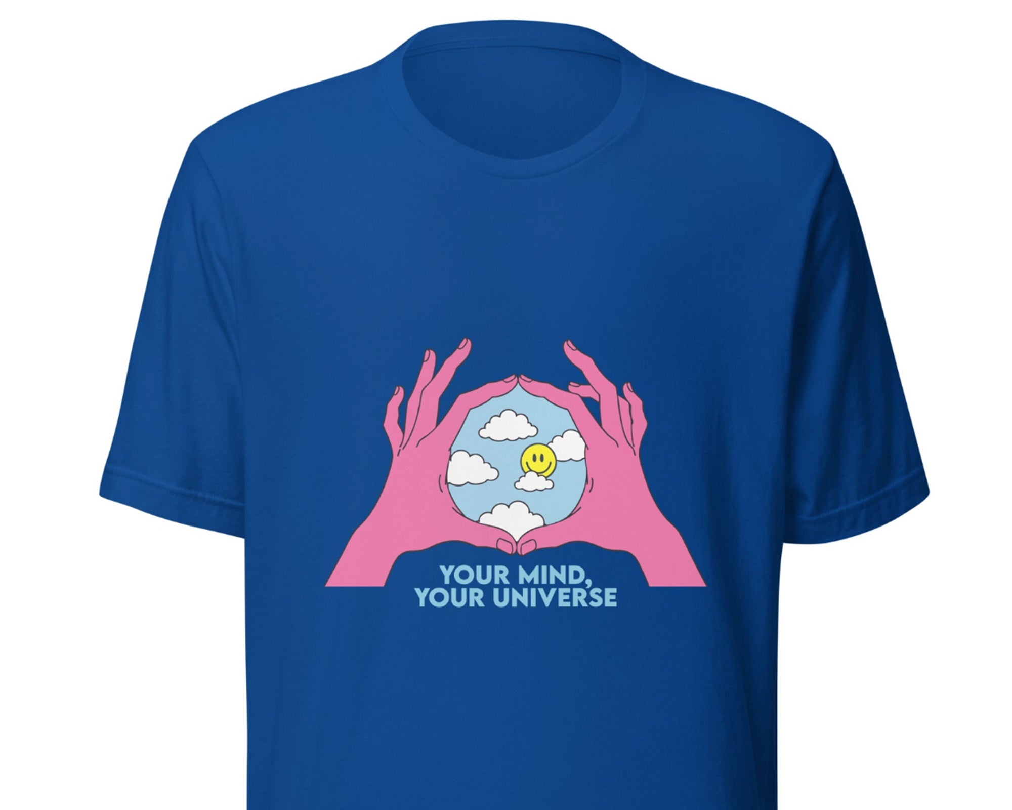 Your Mind, Your Universe T-Shirt in Blue