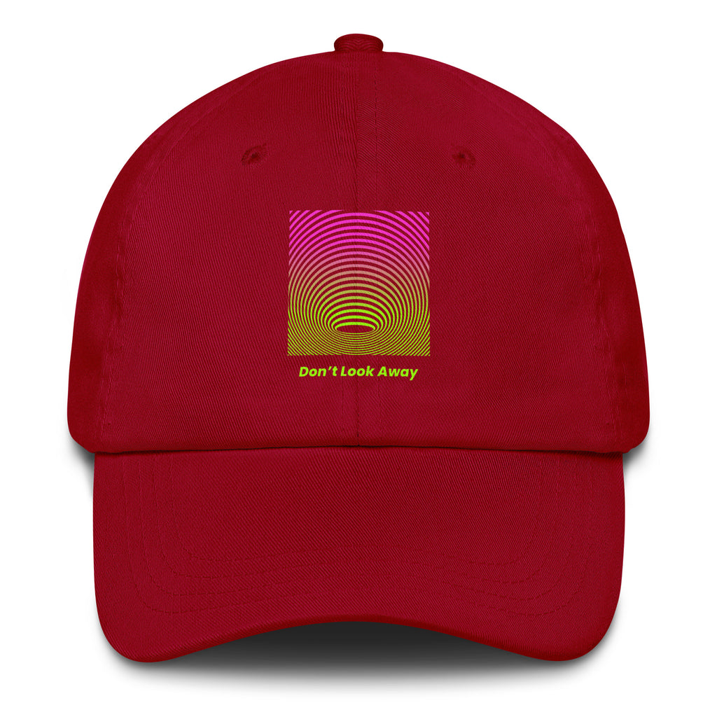 Don’t Look Away Trippy Hat in Red