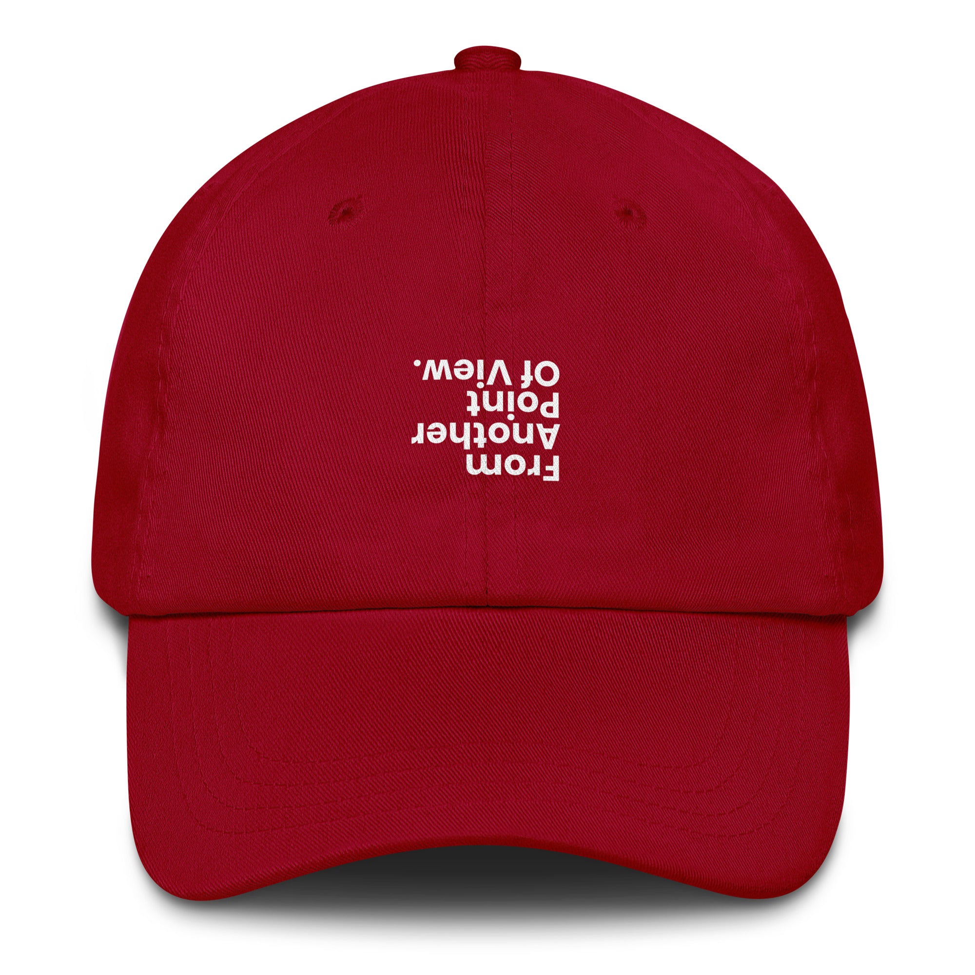 Another Point Of View Hat in red