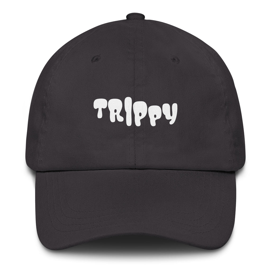 Trippy Vibes Hat in Gray