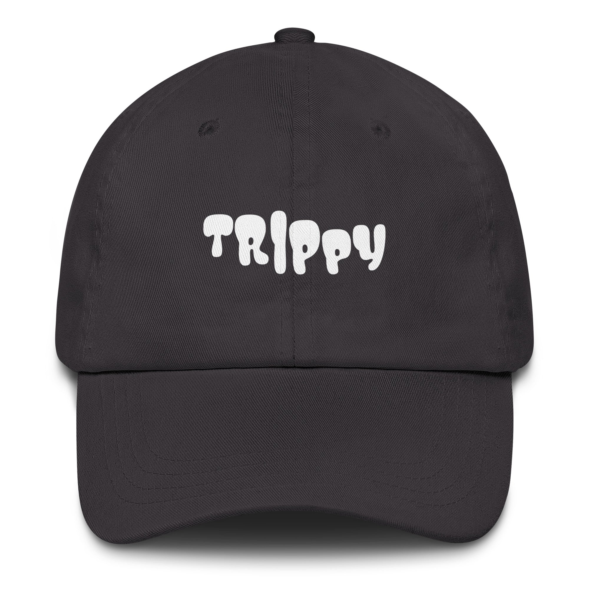 Trippy Vibes Hat in Gray