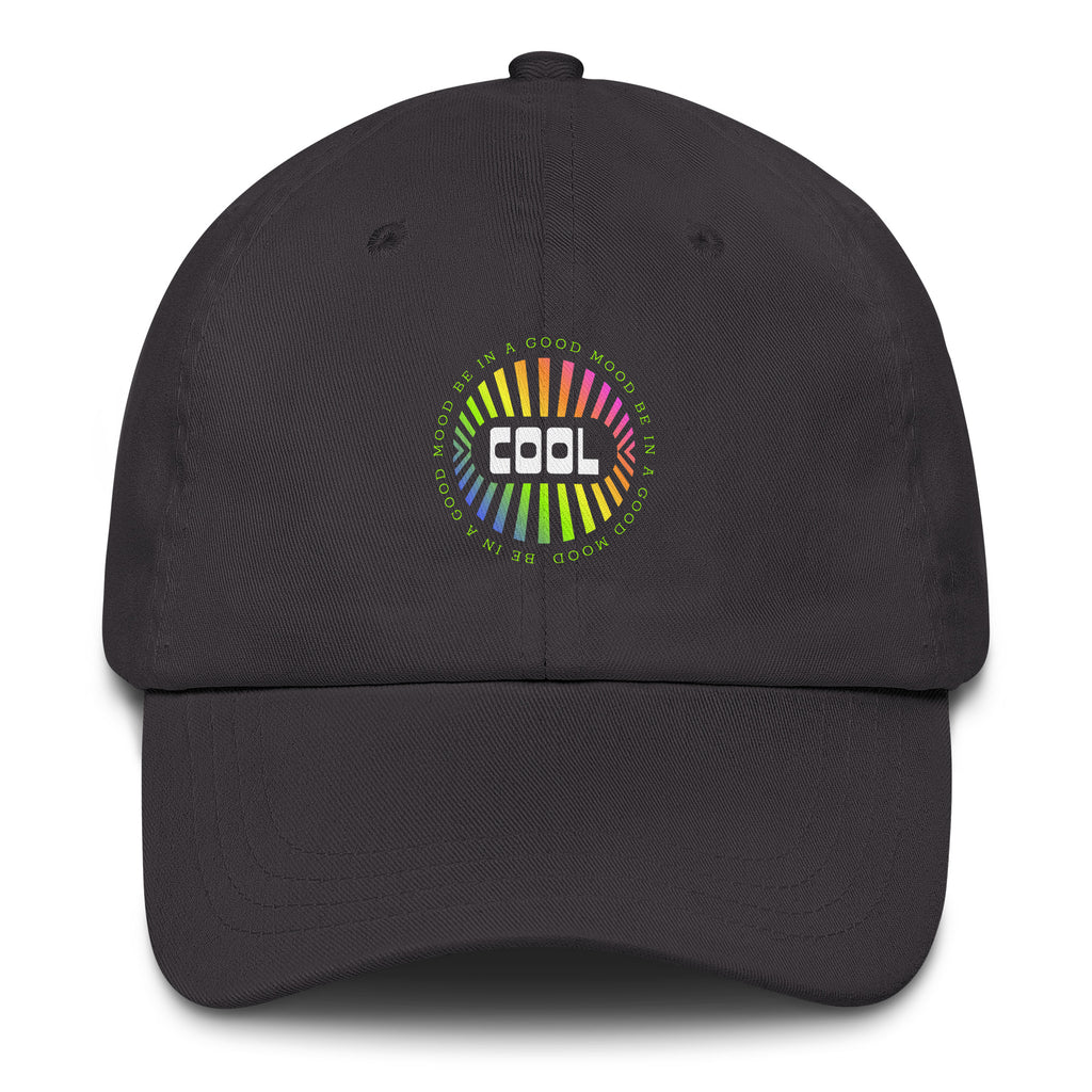 Good Mood Energy Gray dad hat