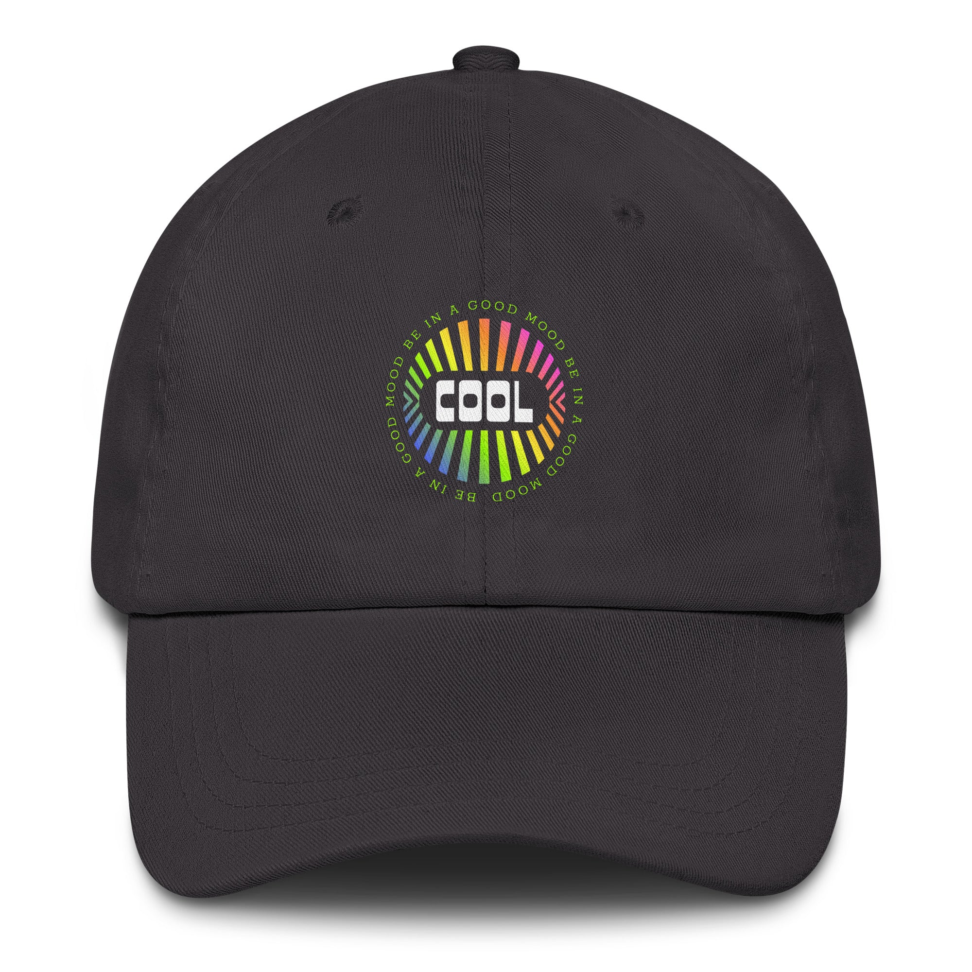 Good Mood Energy Gray dad hat