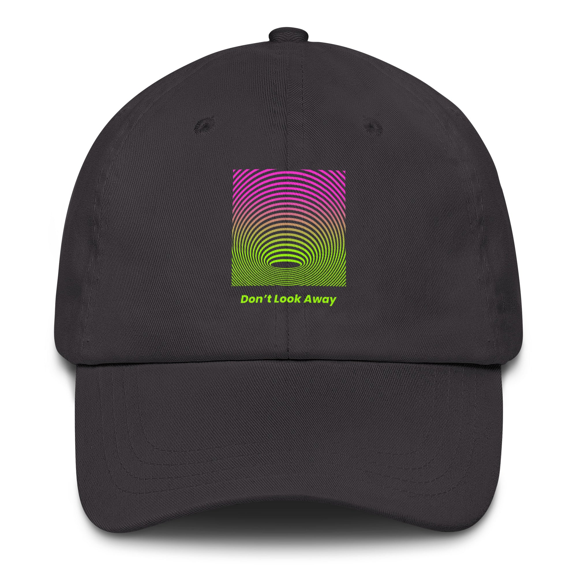 Don’t Look Away Trippy Hat in Gray