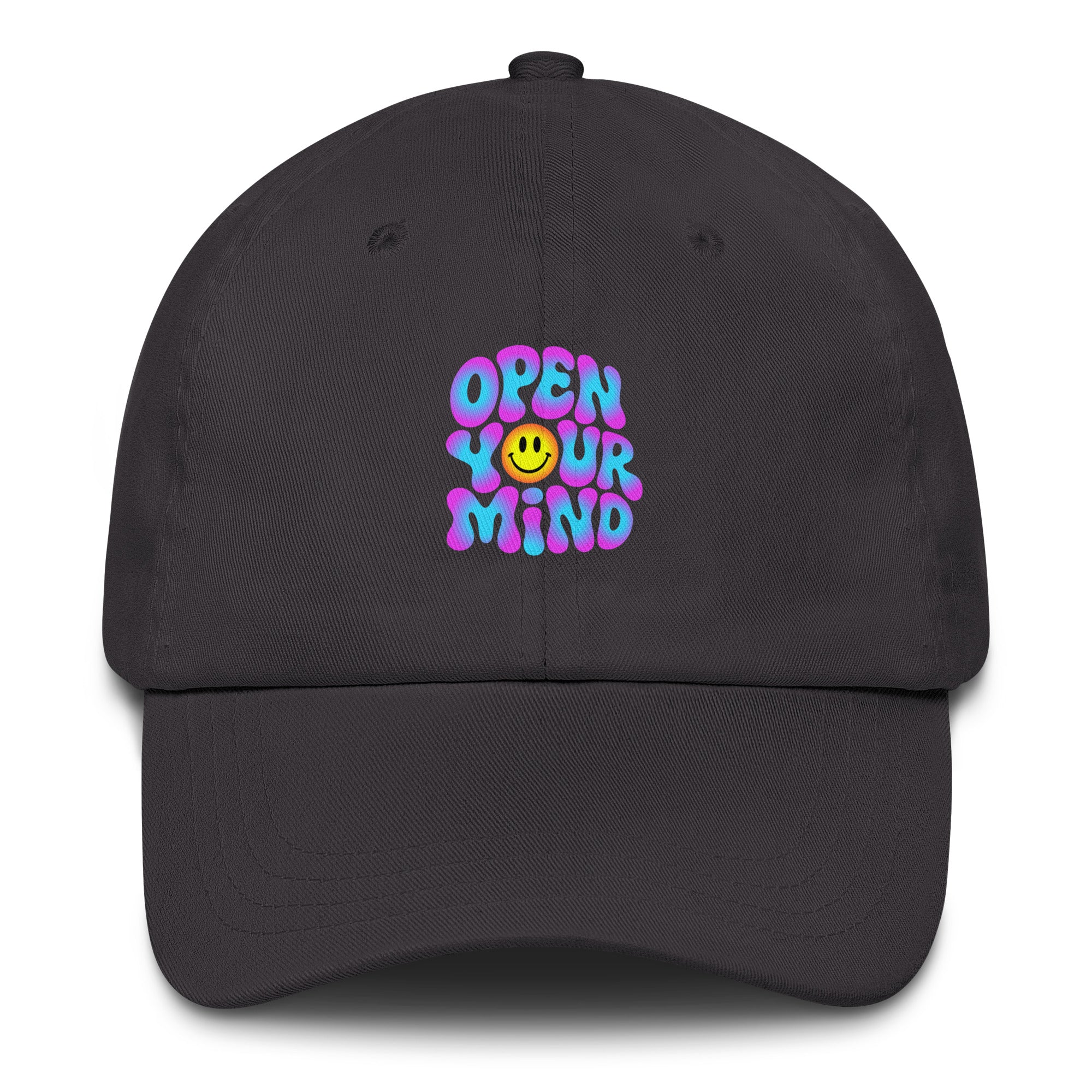 Open Your Mind Neon festival hat in gray