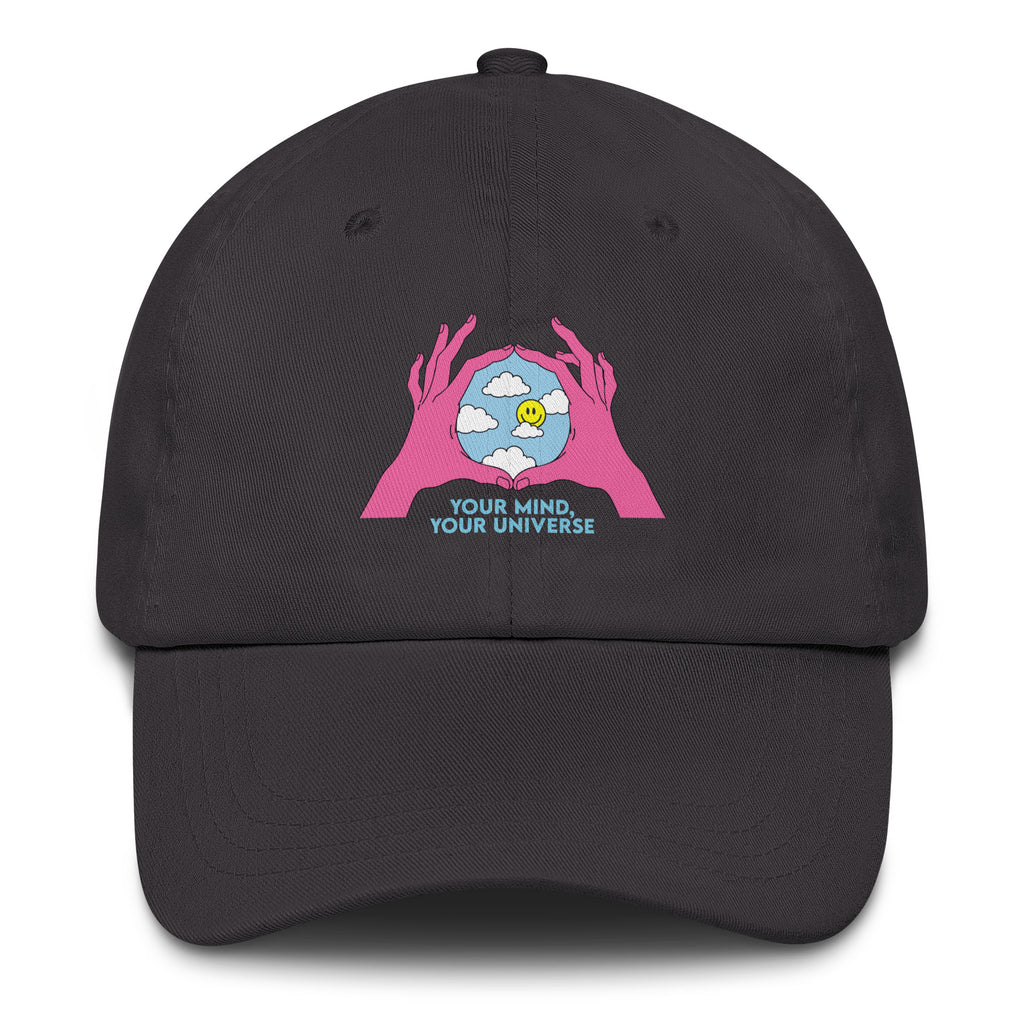 Your Mind Your Universe festival hat in gray