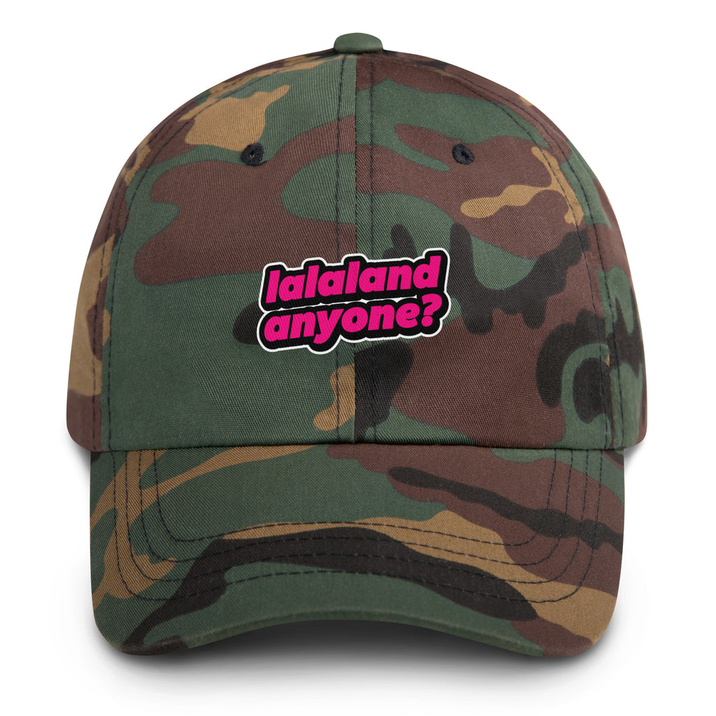 Lalaland Vibes Hat in Green Camo
