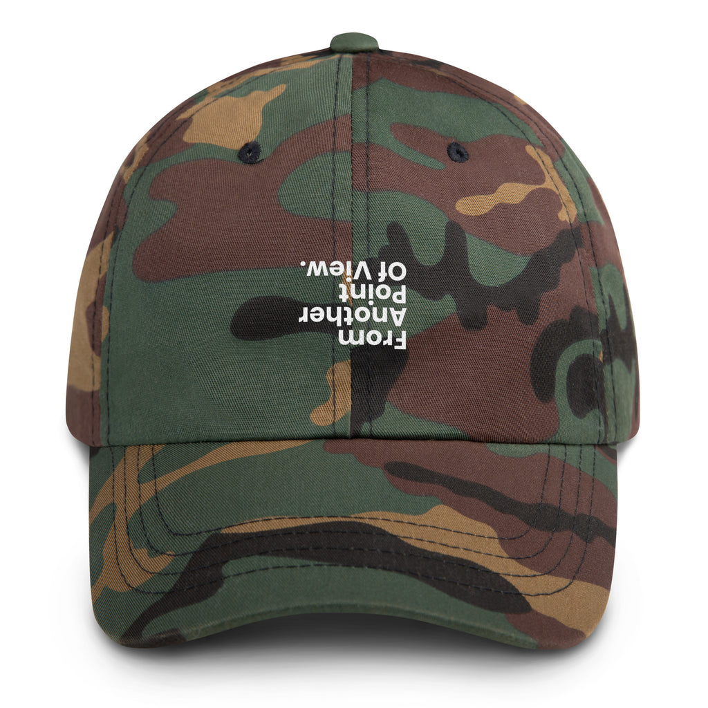 Another Point Of View Hat in green camo