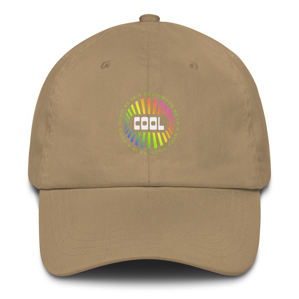 Good Mood Energy Khaki dad hat