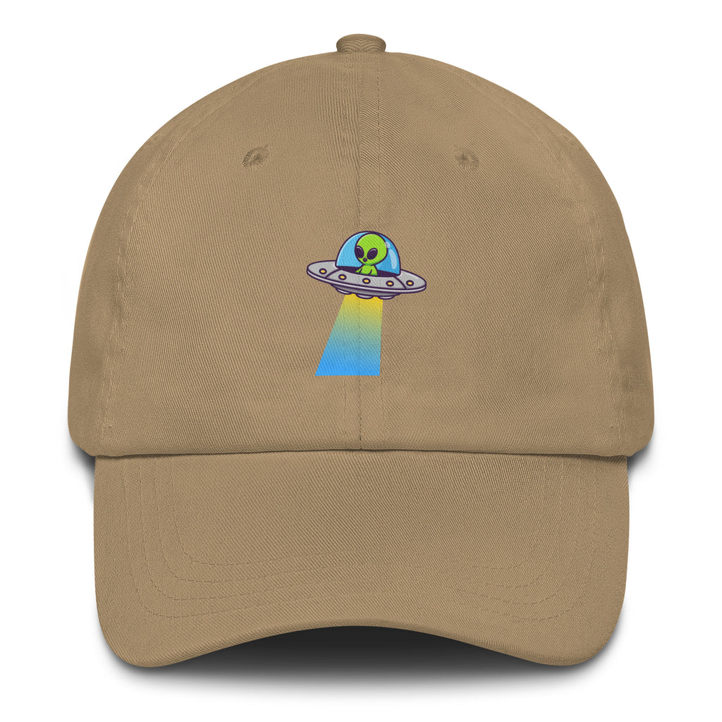 UFO Alien Vibes Festival Hat in Khaki