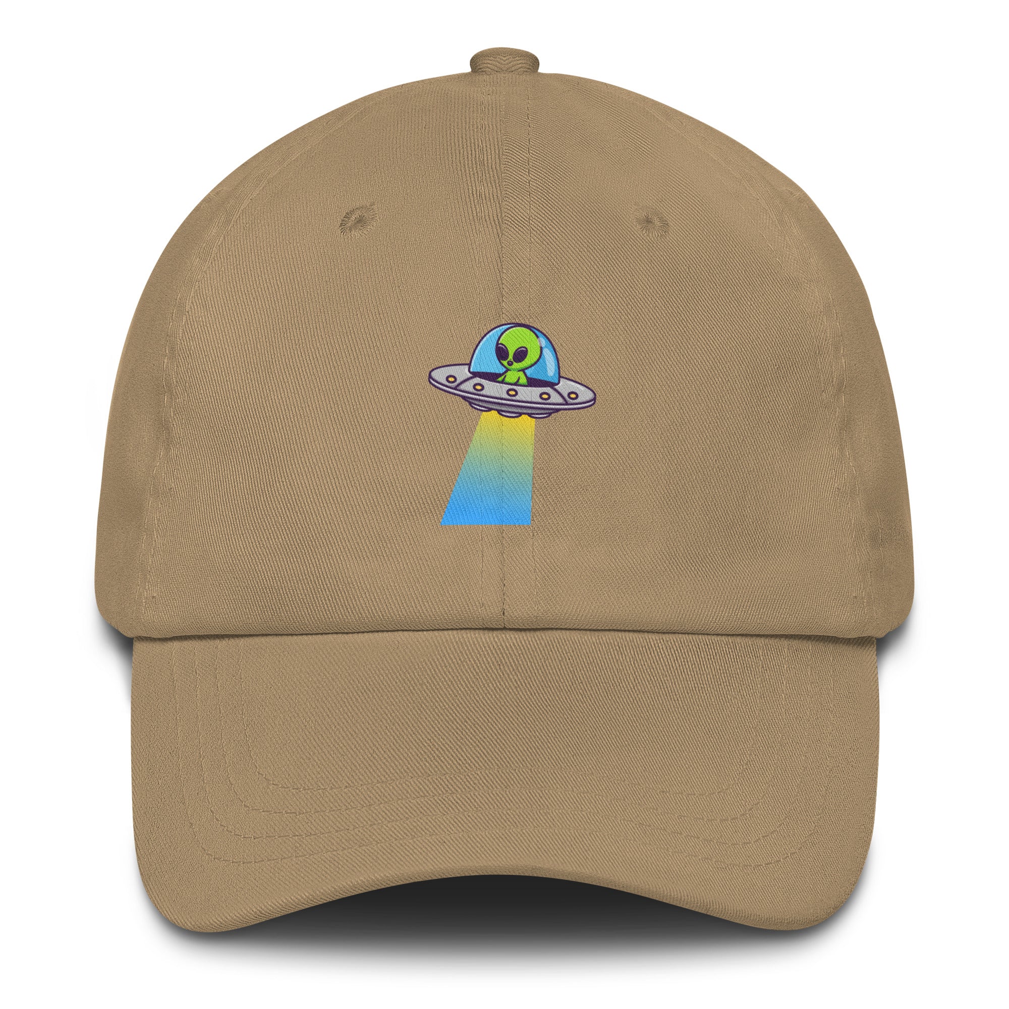 UFO Alien Vibes Festival Hat in Khaki