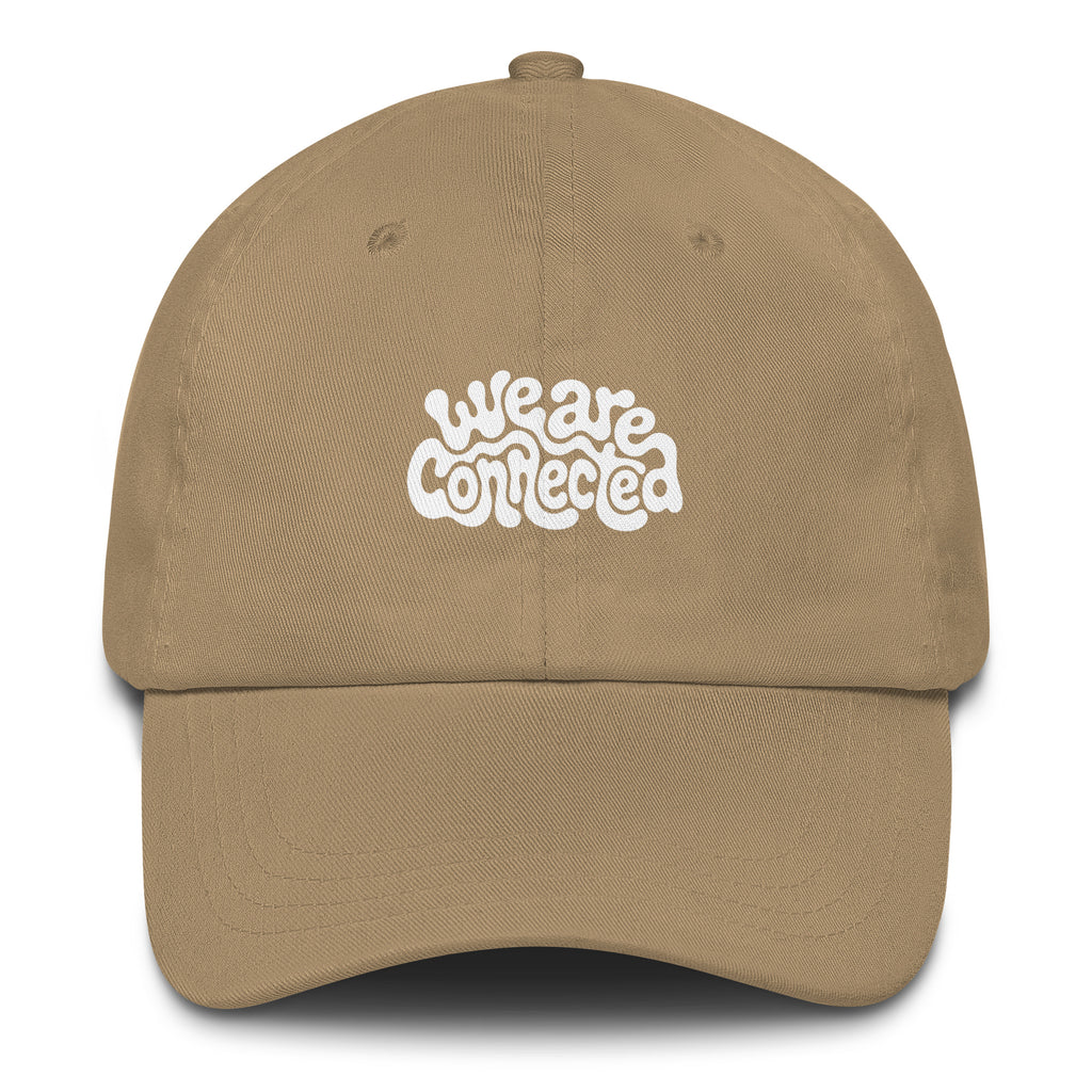 We Are Connected festival hat in khaki