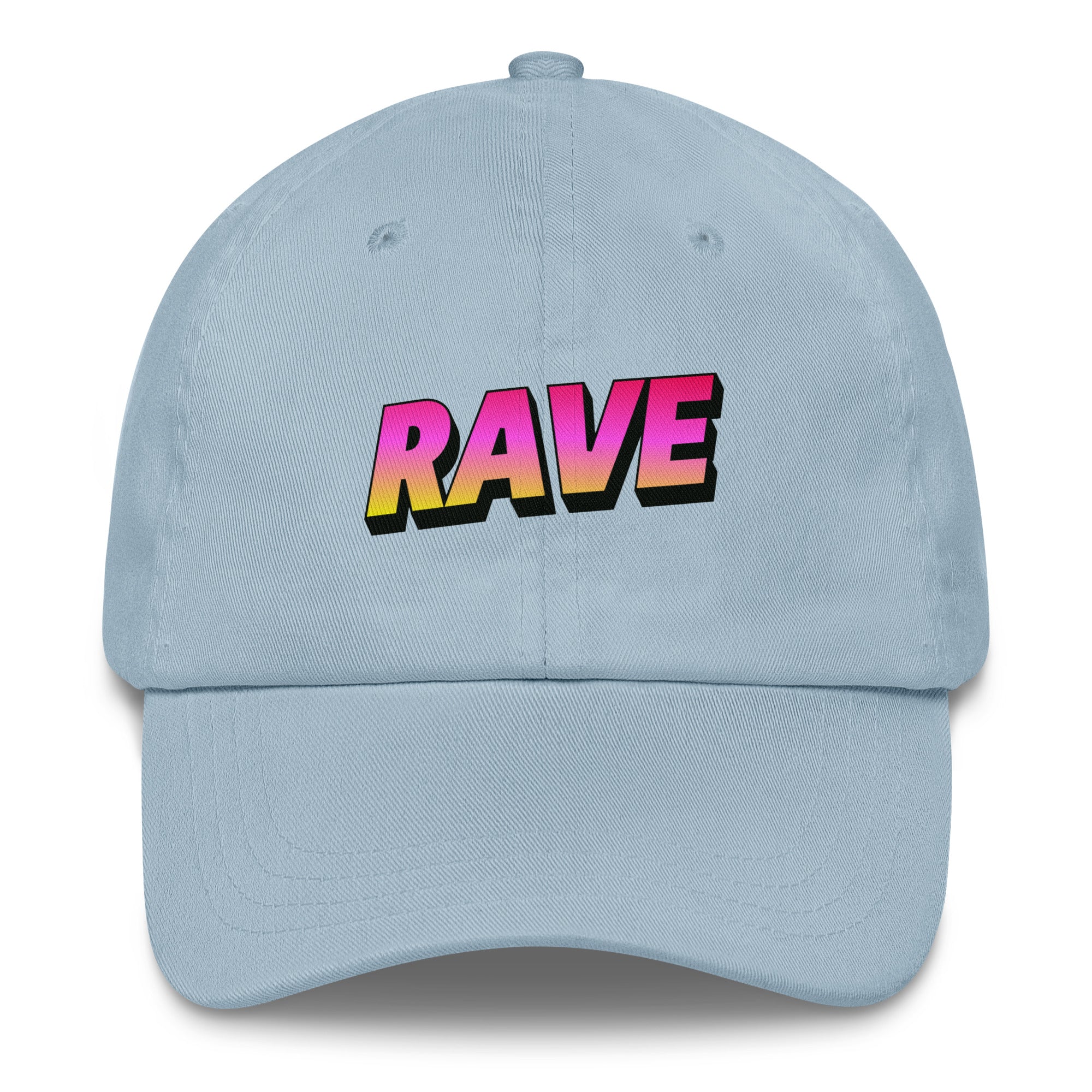 Rave Neon Energy Hat in Light Blue