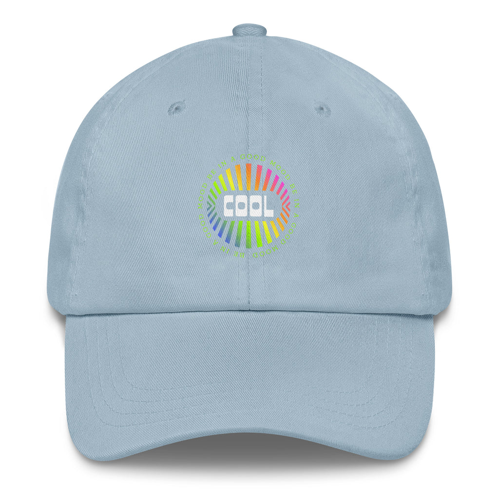 Good Mood Energy Light Blue dad hat