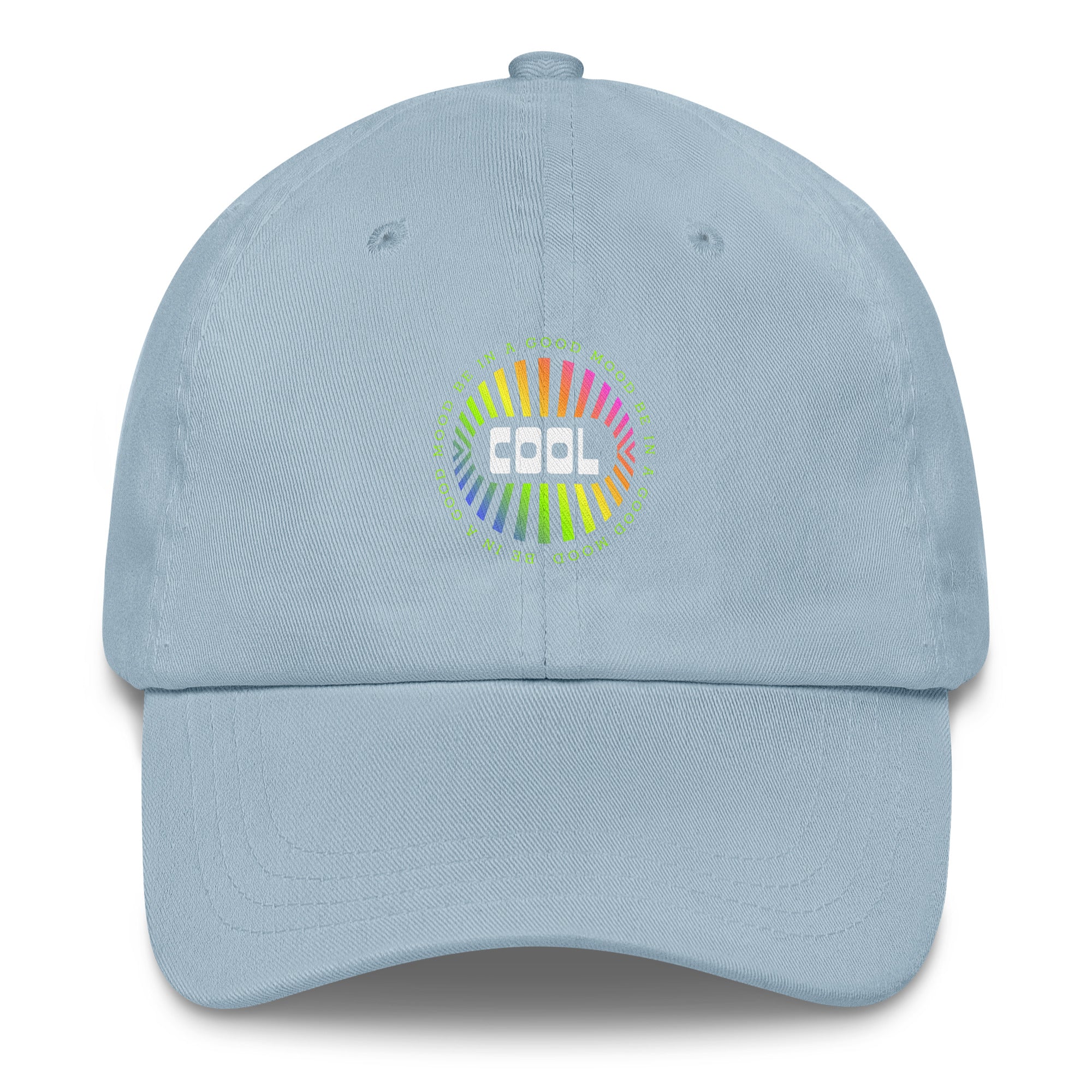 Good Mood Energy Light Blue dad hat