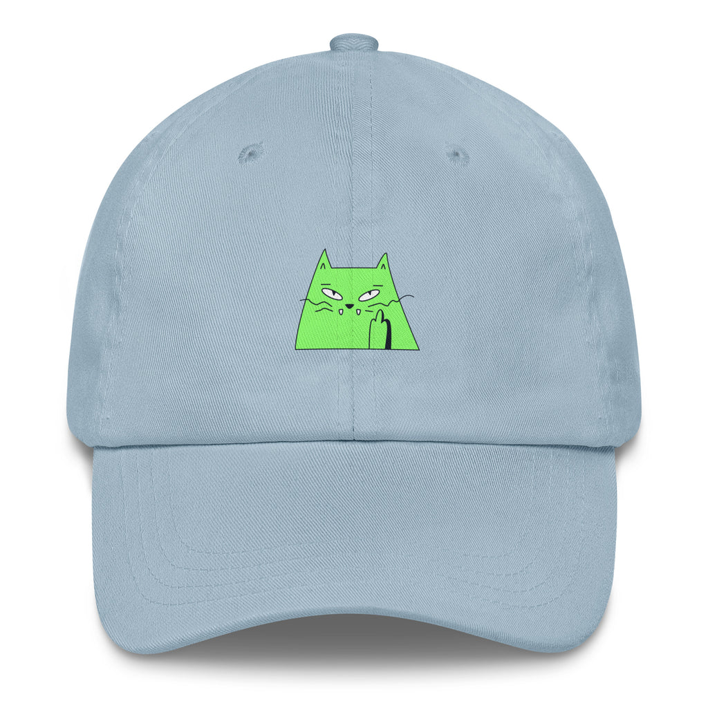 Attitude Cat Hat in Light Blue