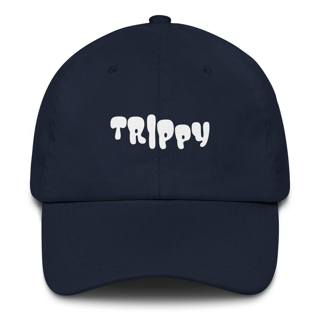 Trippy Vibes Hat in Navy