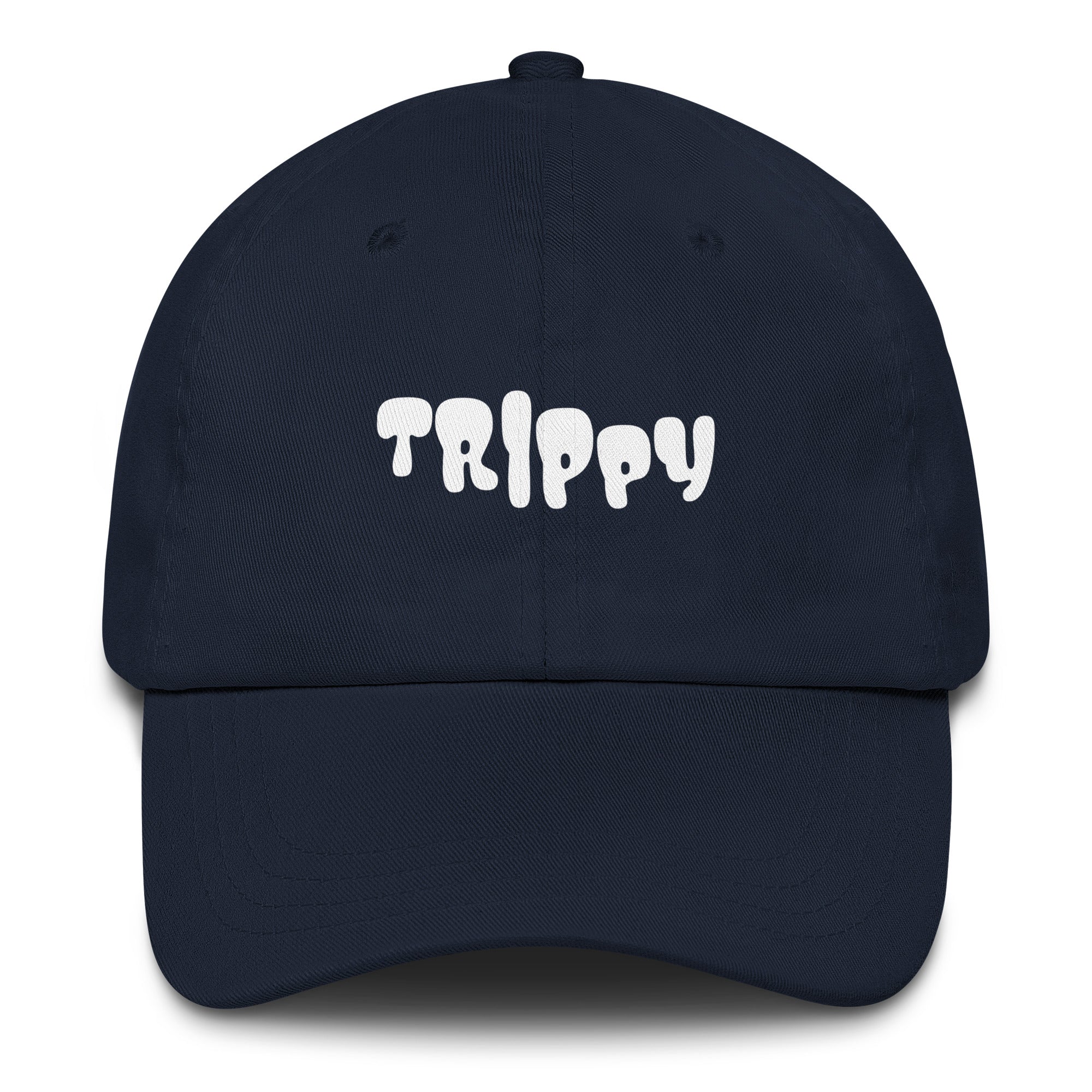 Trippy Vibes Hat in Navy