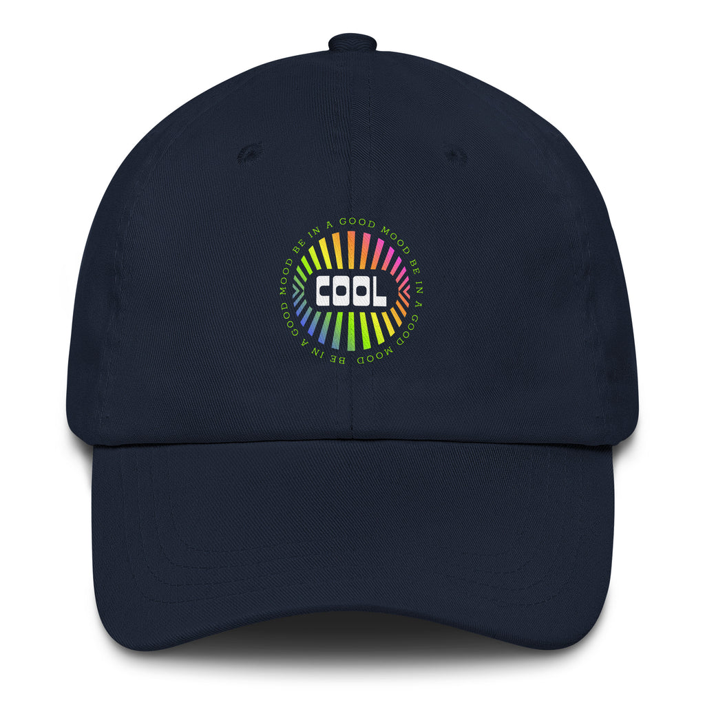 Good Mood Energy Navy dad hat
