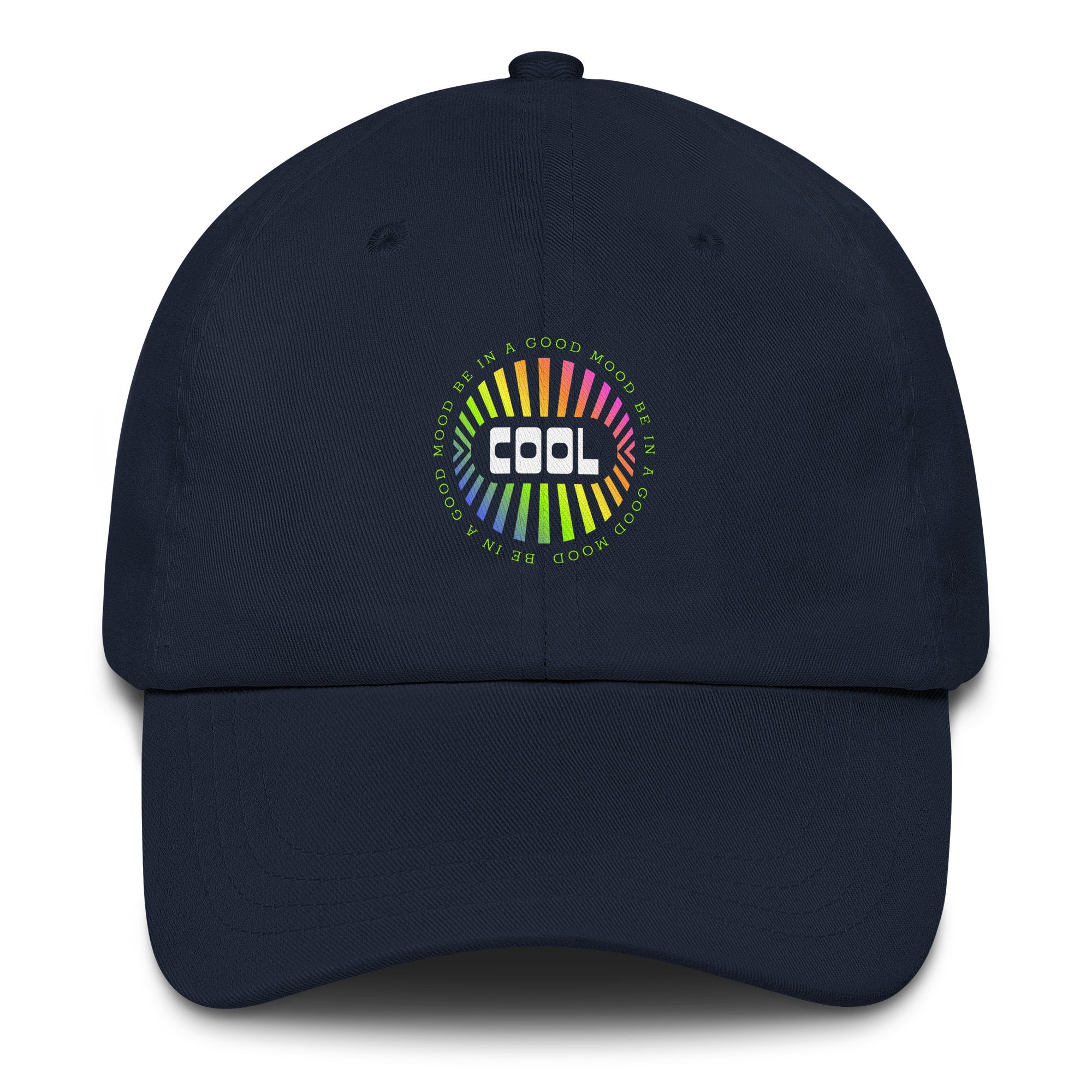 Good Mood Energy Navy dad hat