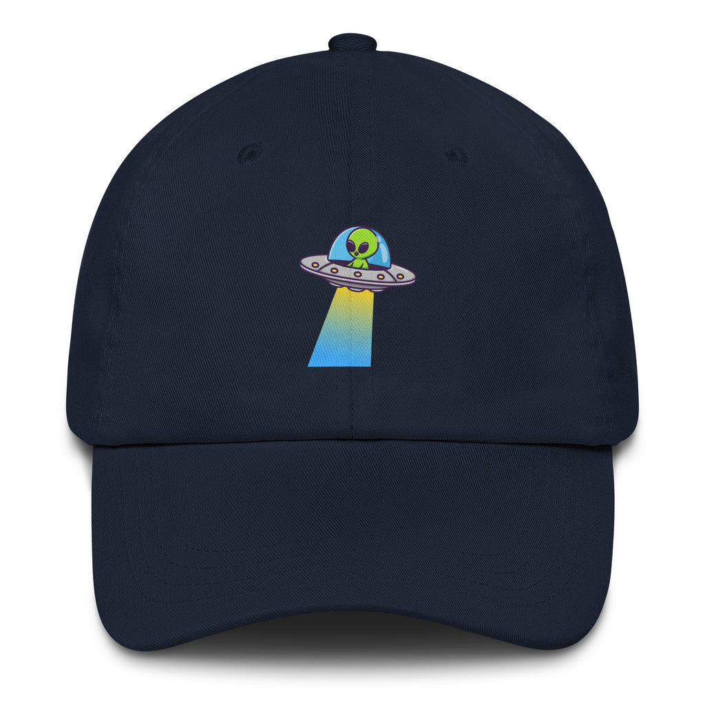 UFO Alien Vibes Festival Hat in Navy