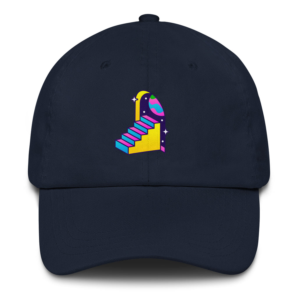 Portal Dreams Trippy Hat in Navy