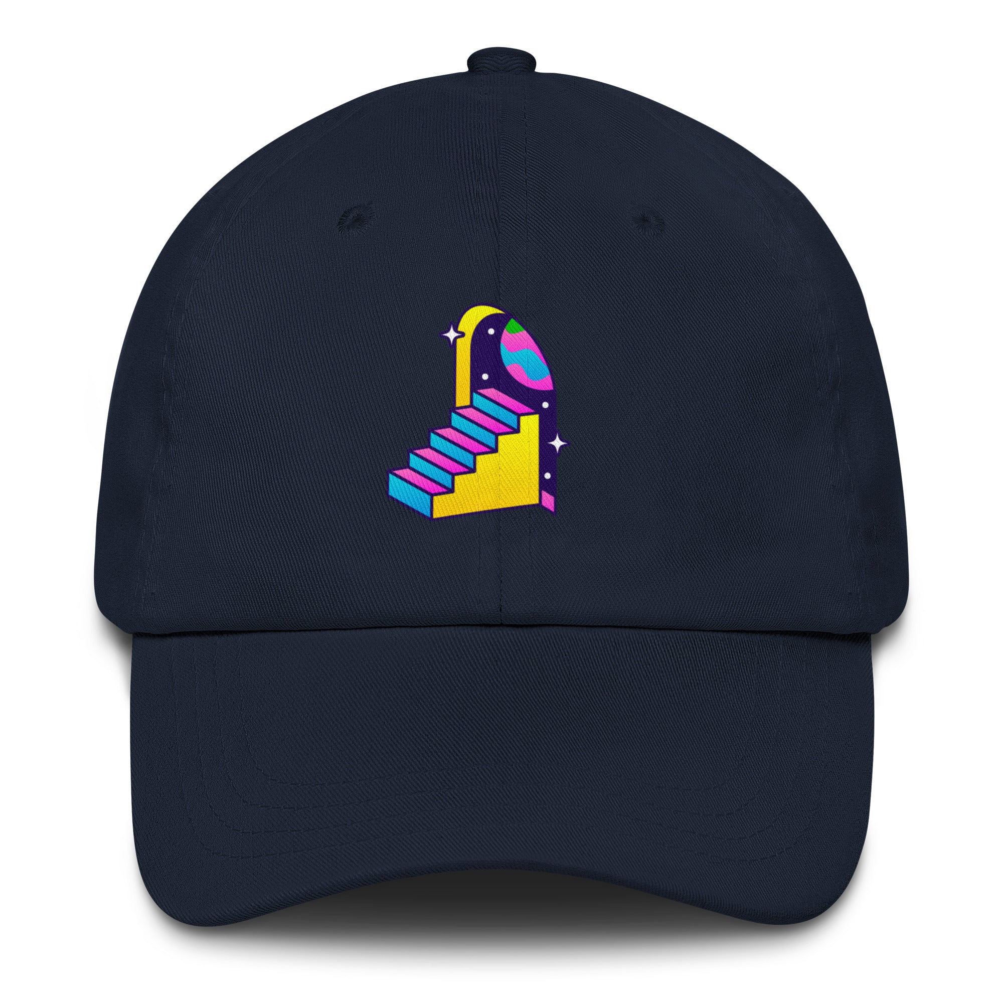 Portal Dreams Trippy Hat in Navy