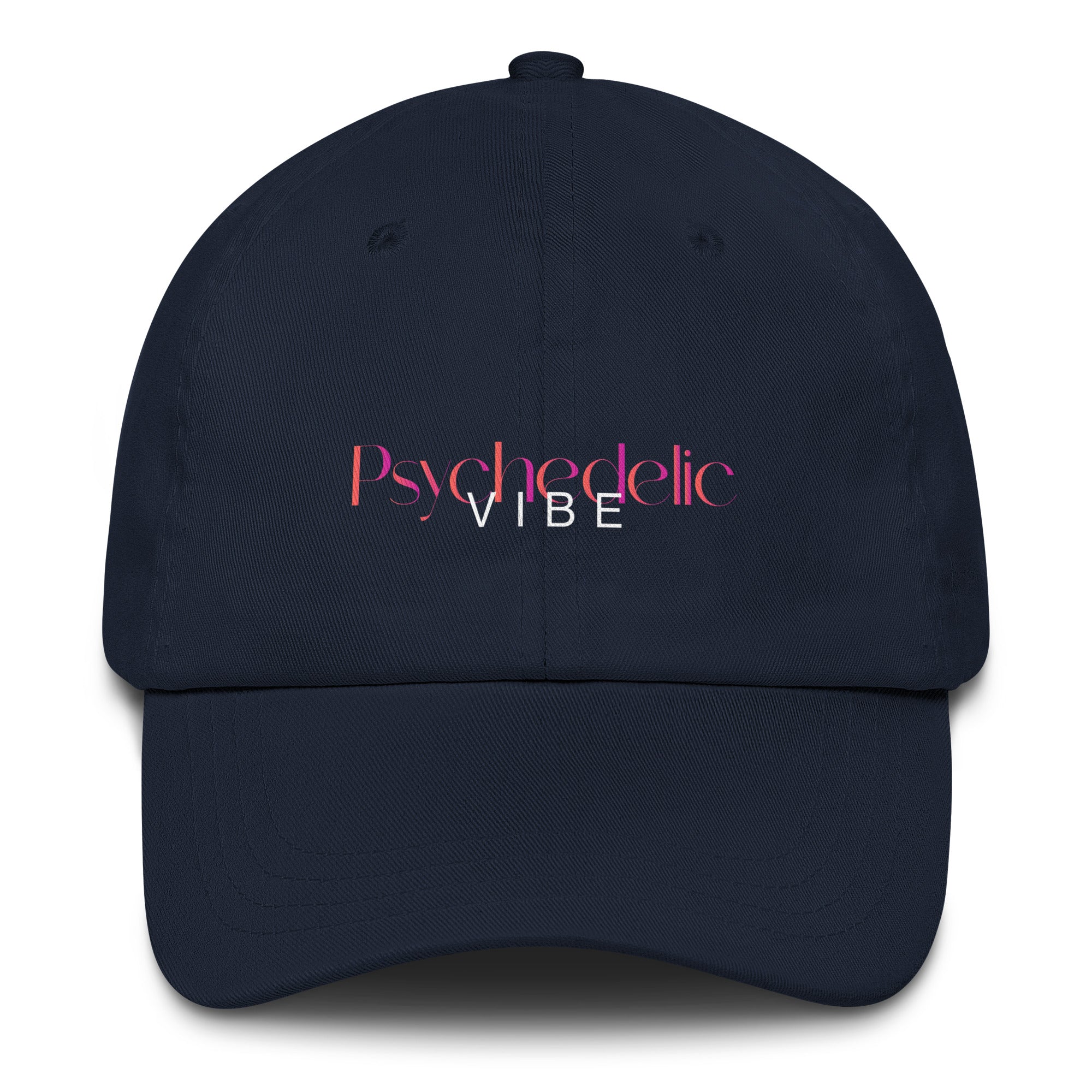 Psychedelic Vibe Hat in navy
