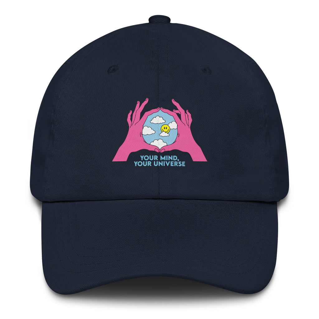 Your Mind Your Universe festival hat in navy