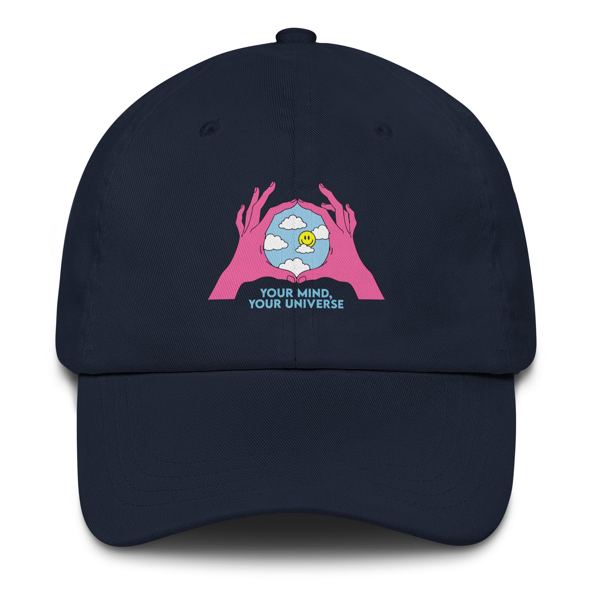 Your Mind Your Universe festival hat in navy