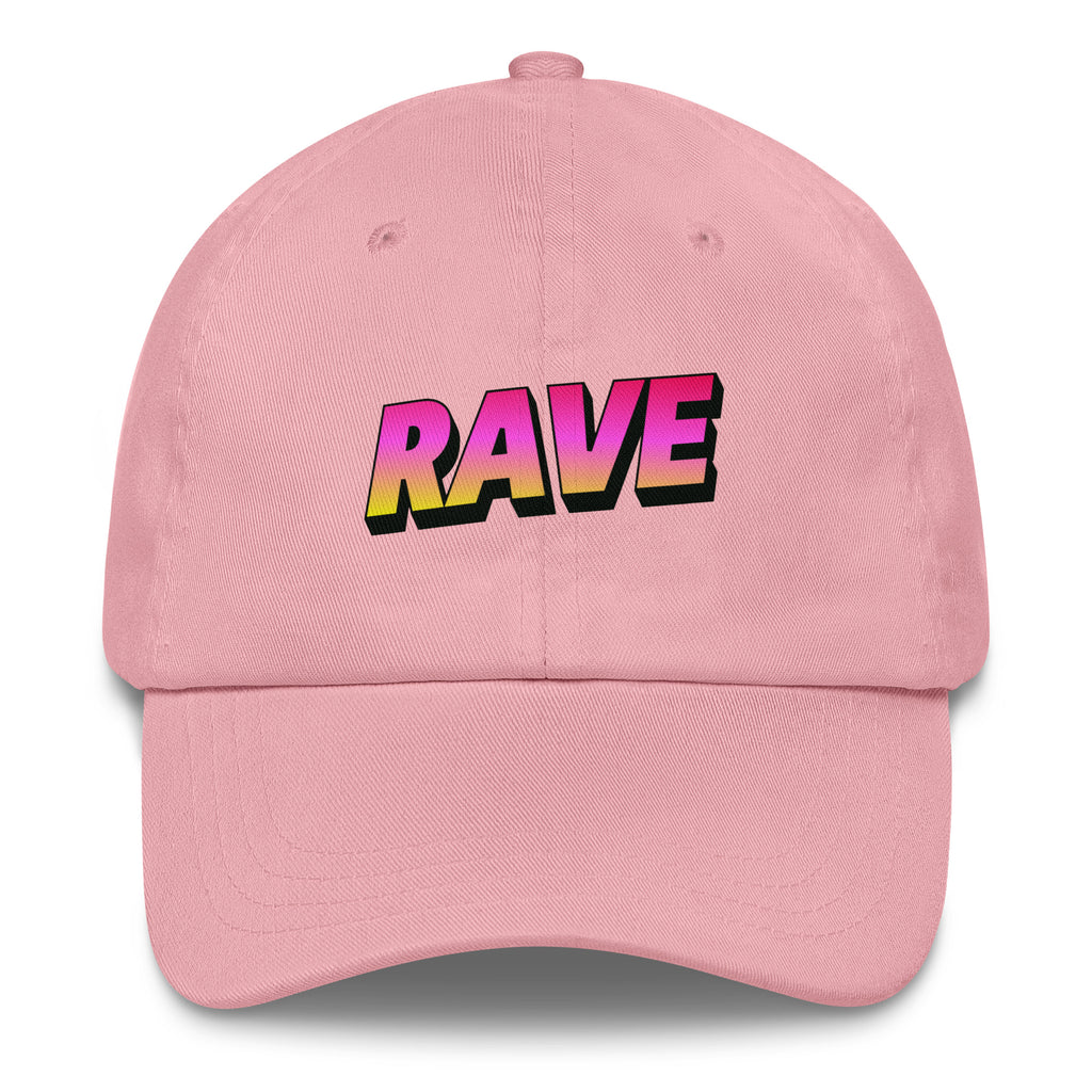 Rave Neon Energy Hat in Pink