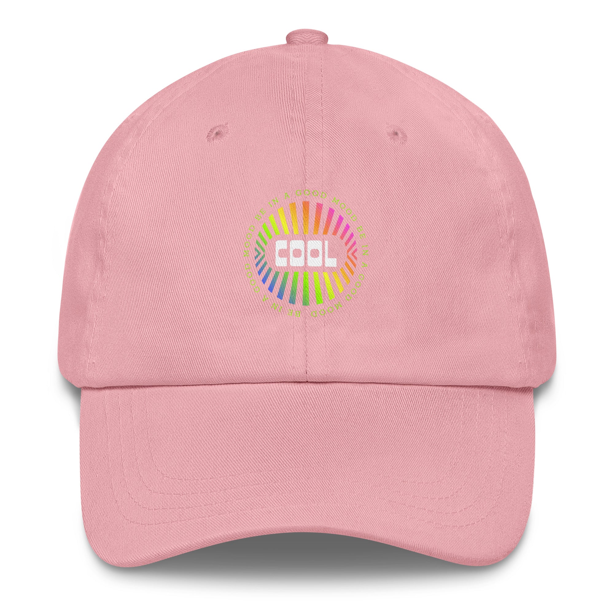 Good Mood Energy Pink dad hat