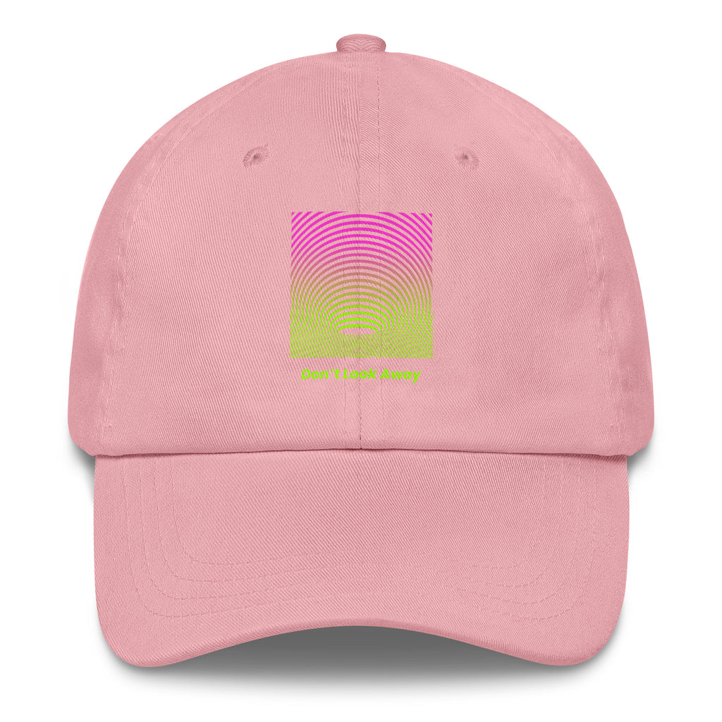 Don’t Look Away Trippy Hat in Pink