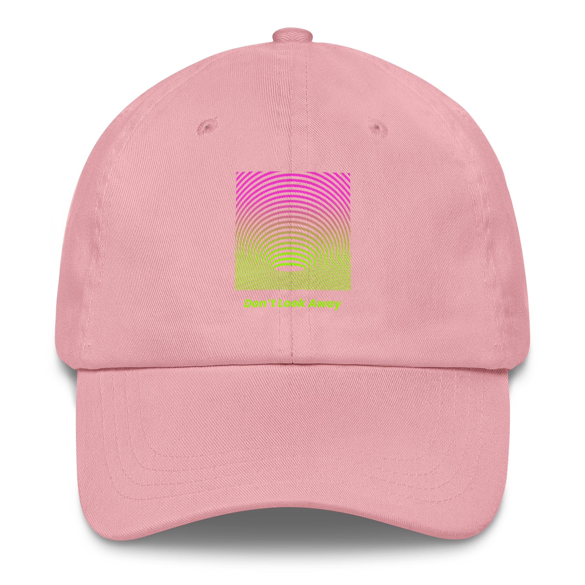 Don’t Look Away Trippy Hat in Pink
