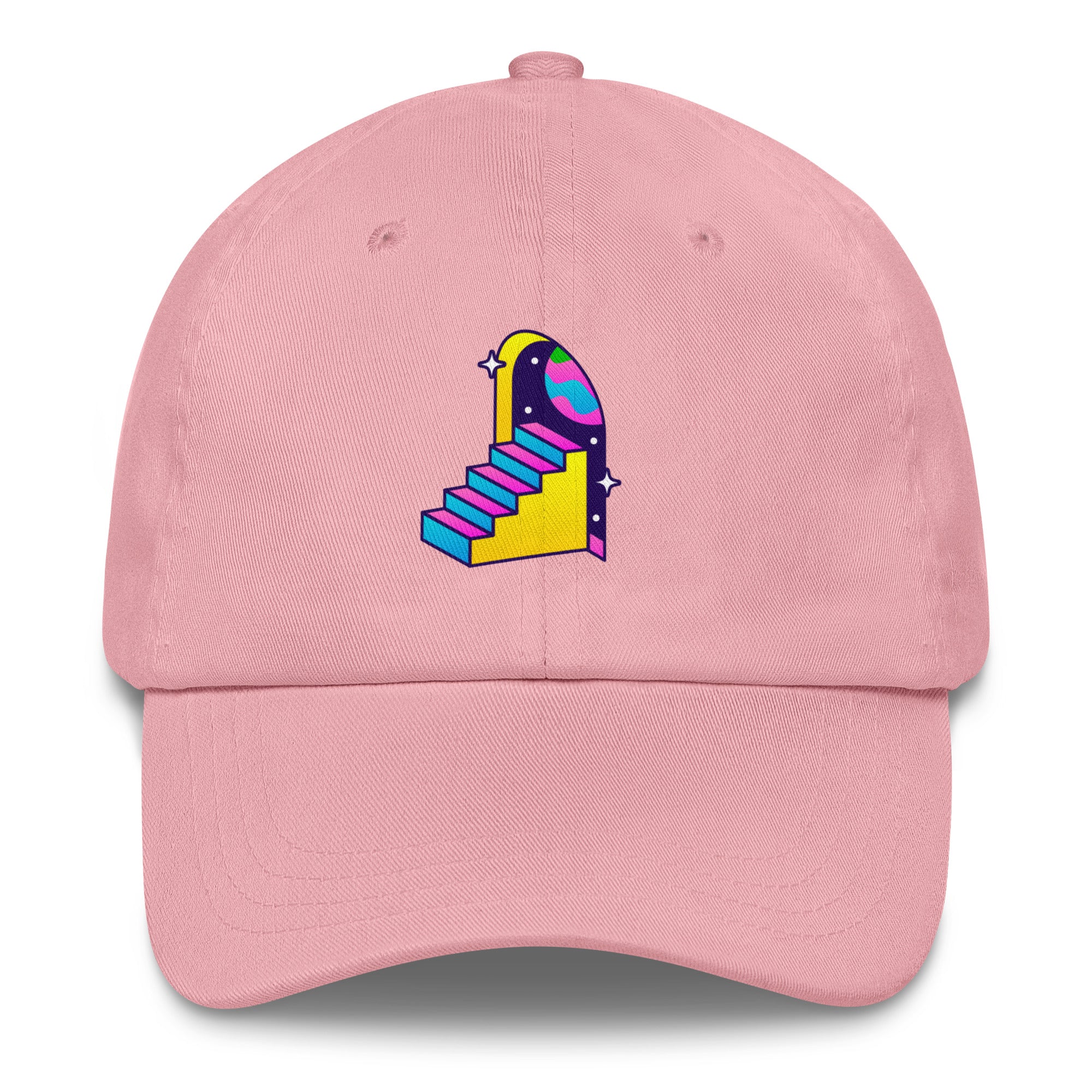 Portal Dreams Trippy Hat in Pink