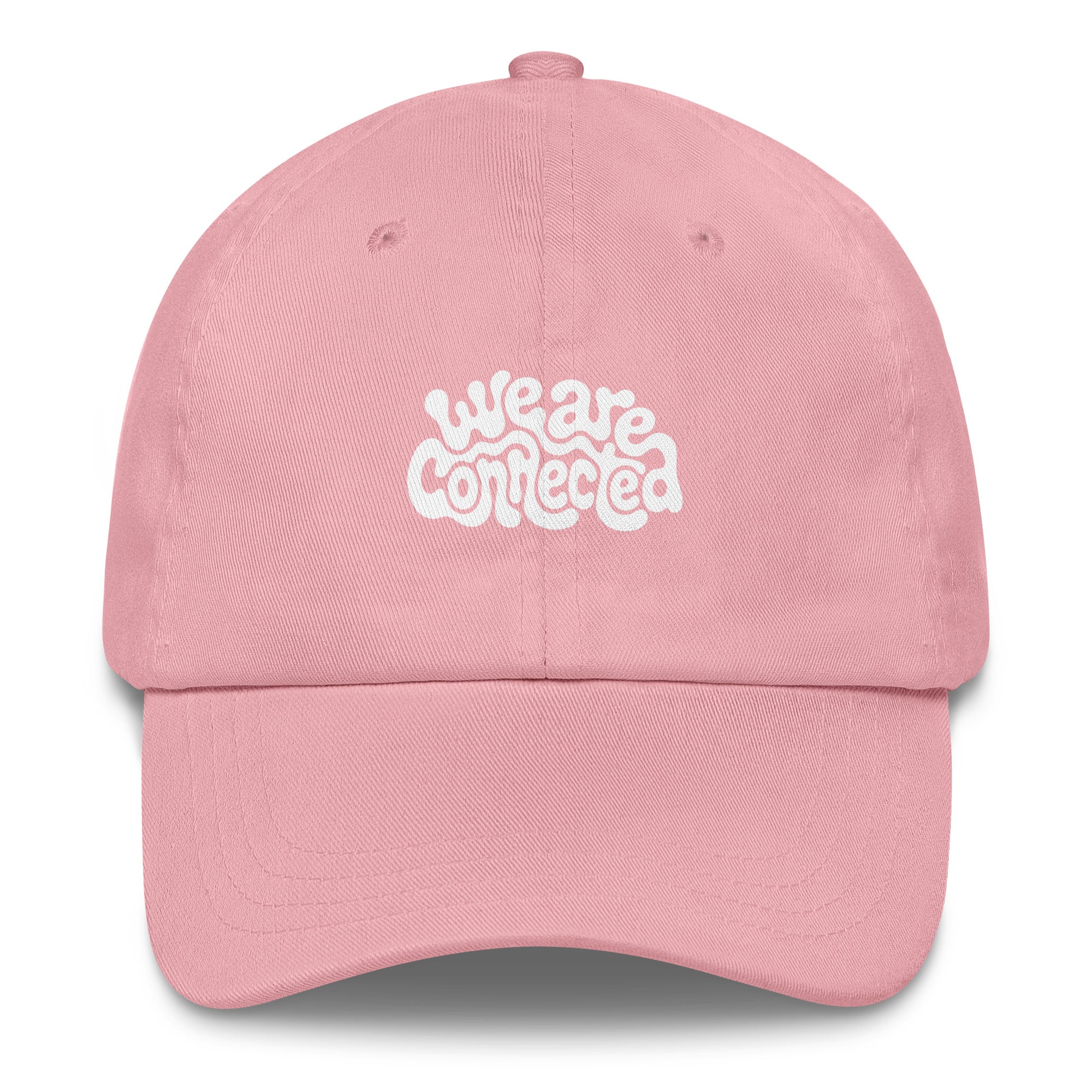 We Are Connected festival hat in pink