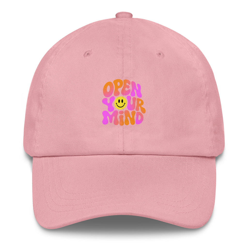 Open Your Mind Neon festival hat in pink