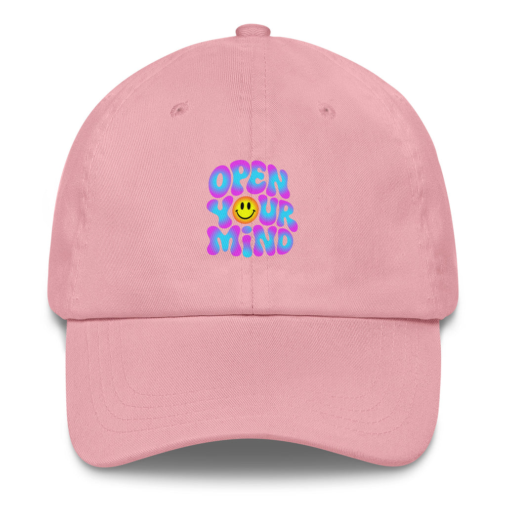 Open Your Mind Neon festival hat in pink