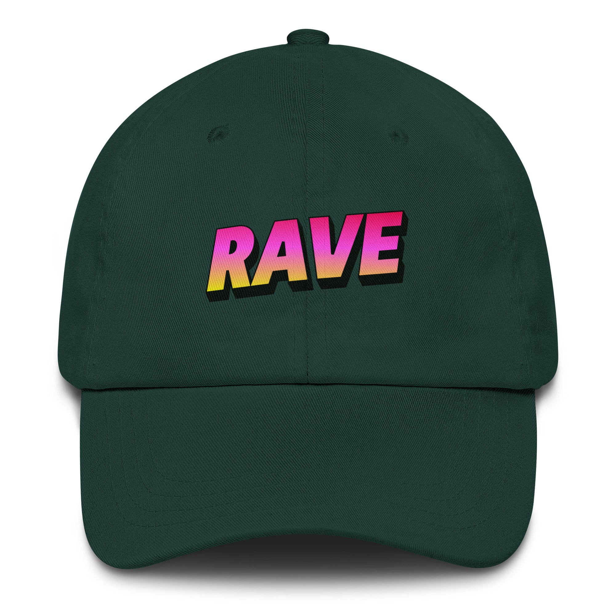Rave Neon Energy Hat in Green