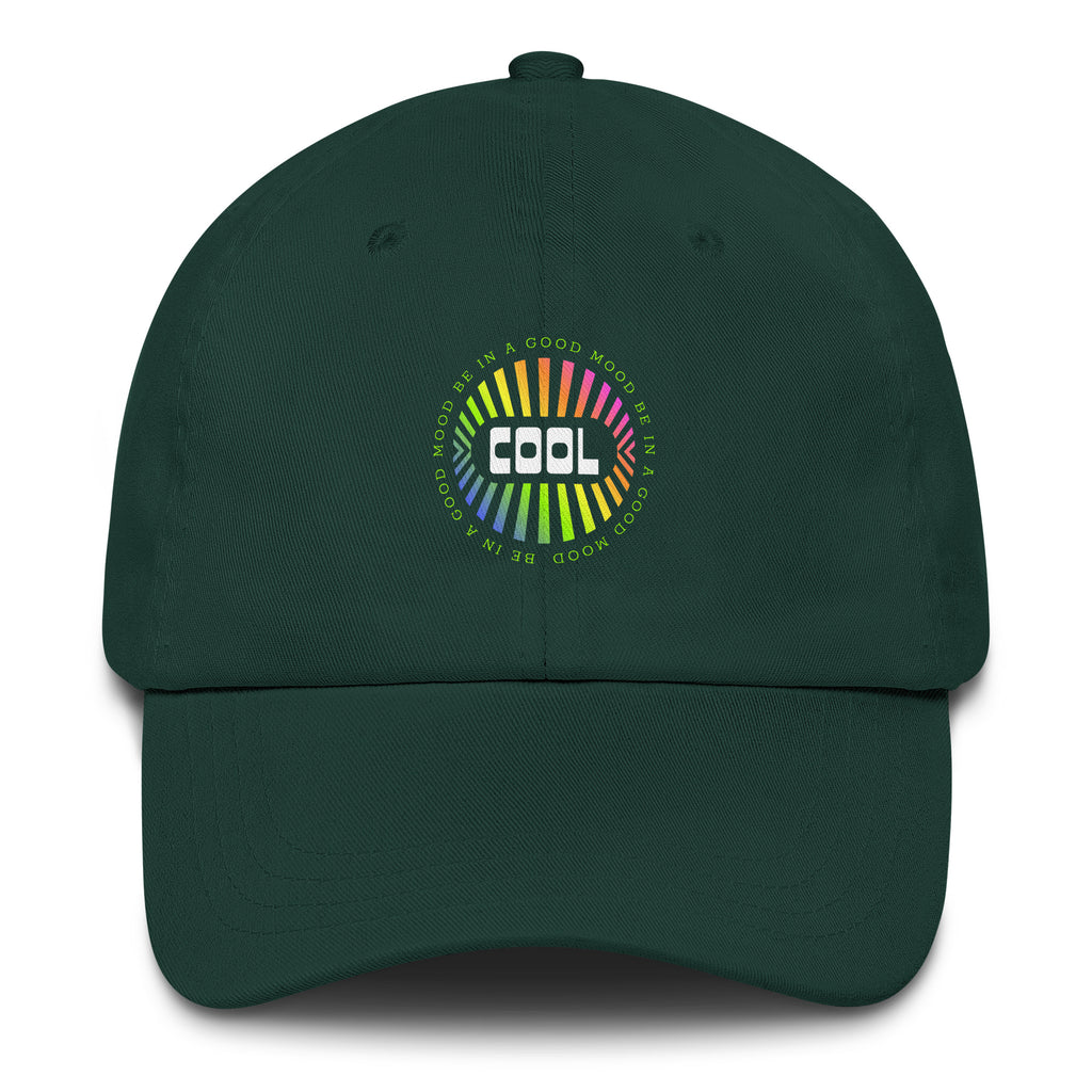 Good Mood Energy Green dad hat